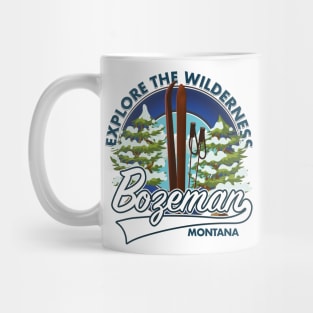 Bozeman Montana ski logo Mug